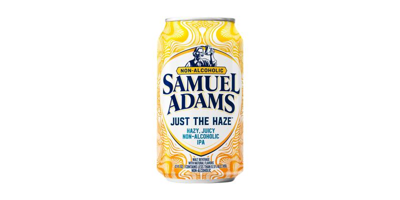 Sam Adams Just The Haze Non-Alcoholic IPA Beer