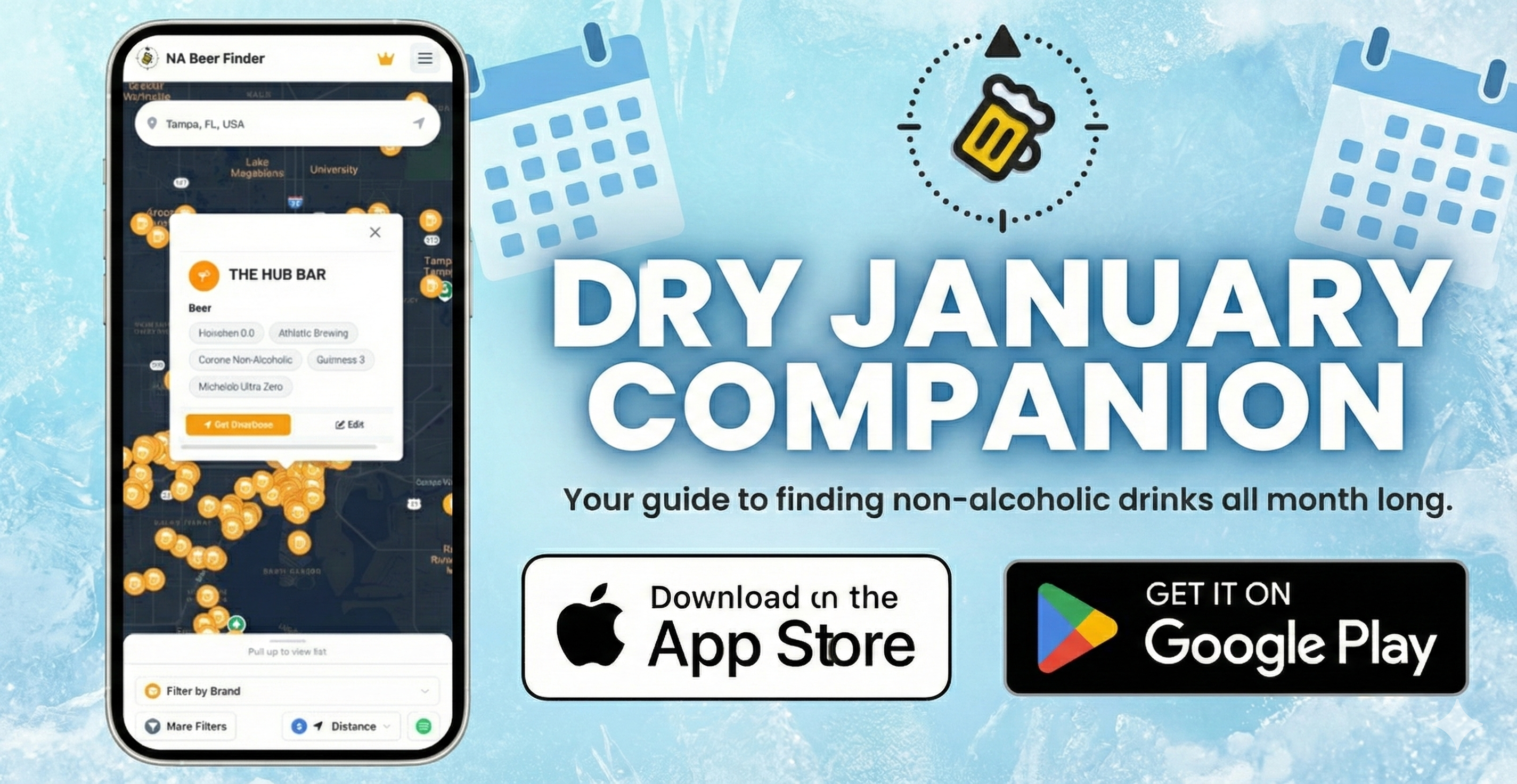 Download NA Beer Finder App for Dry January 2026 - Find Non-Alcoholic Drinks Near You