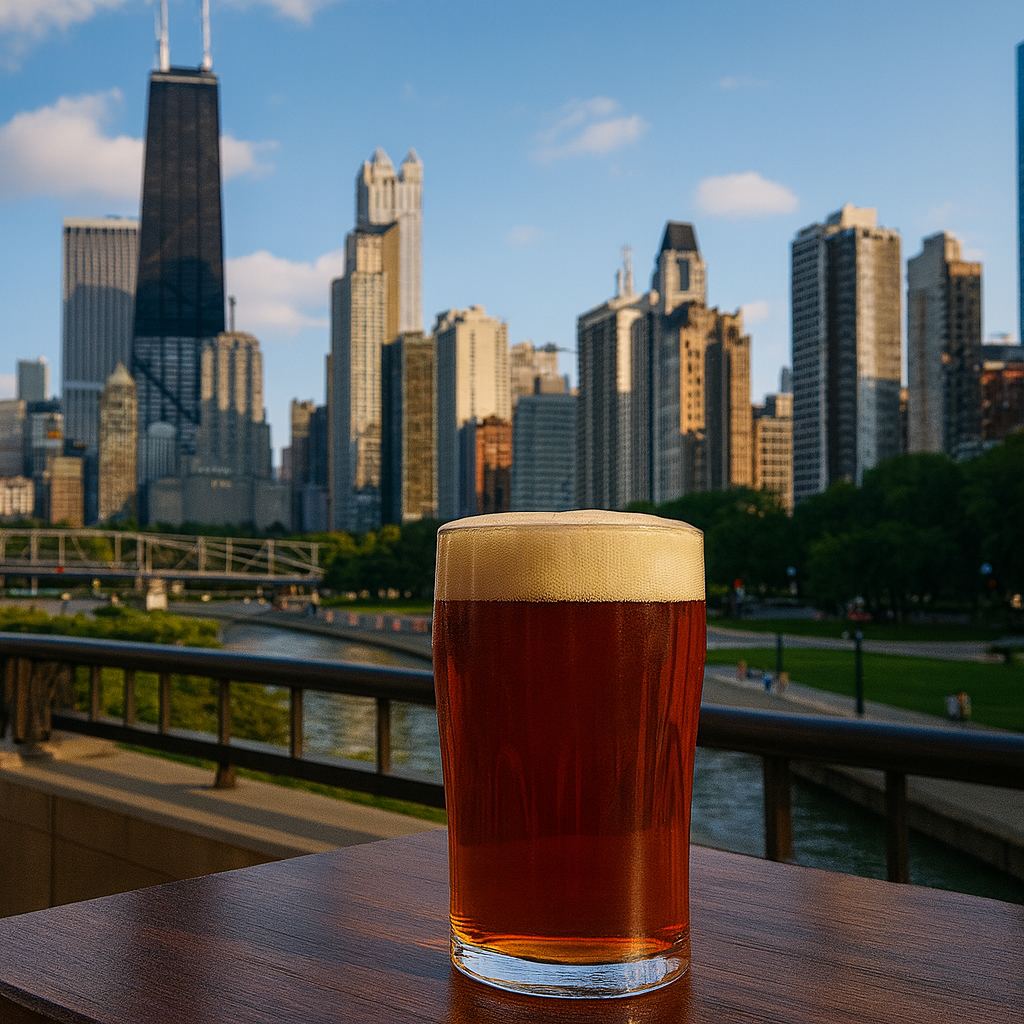 Chicago non-alcoholic beer guide featuring Best Day Brewing, Go Brewing, and Athletic Brewing locations
